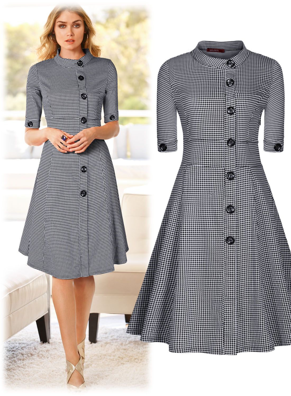 robe classique femme