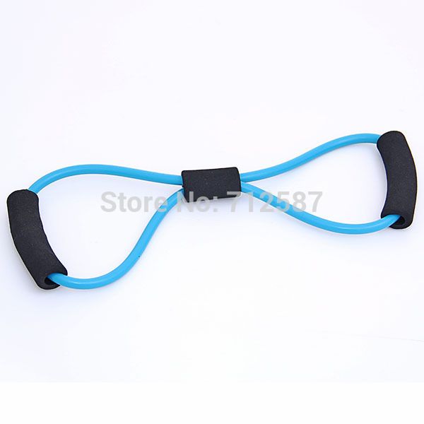 2019 Resistance Training Bands Tube Workout Exercise For Yoga 8 Type