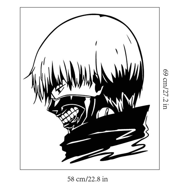 Канеки Кен. Канеки Кен наклейки. Канеки Кен эскиз