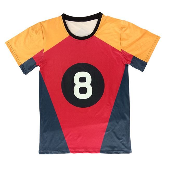 Dropshipping Fashion Summer Men Women 3d T Shirt Printed Number 8