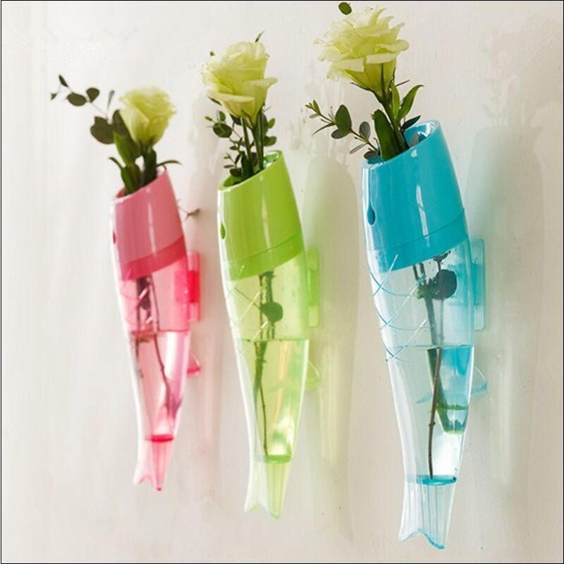 Wall Hanging Flower Pots abs fish flower vases wall hanging flower pots flowers home Wall Hanging Flower Pots abs fish flower vases wall hanging flower pots flowers home