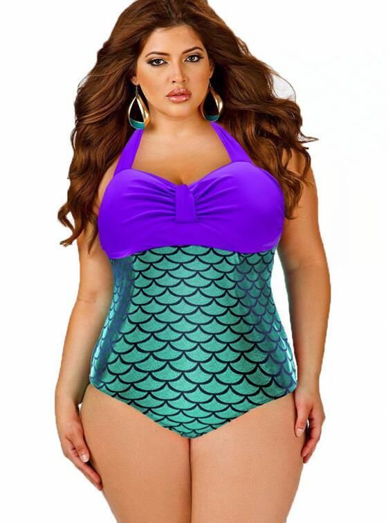 women's plus size bathing suits cheap
