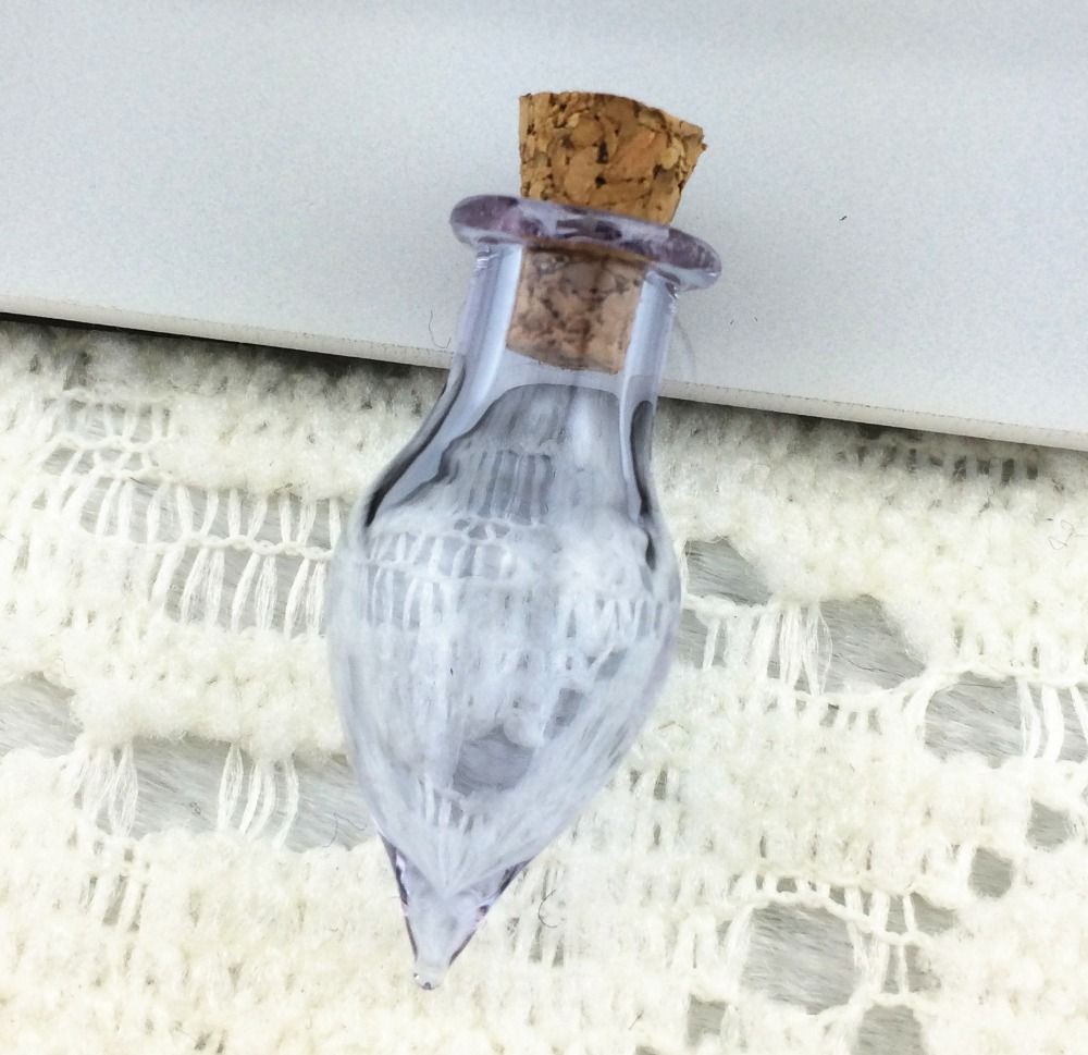 Lavender Teardrop Shaped Glass Bottle Colored Unique Design Mini Lavender Teardrop Shaped Glass Bottle Colored Unique Design Mini Essential Oil With 7 64 Piece On Beprincess S