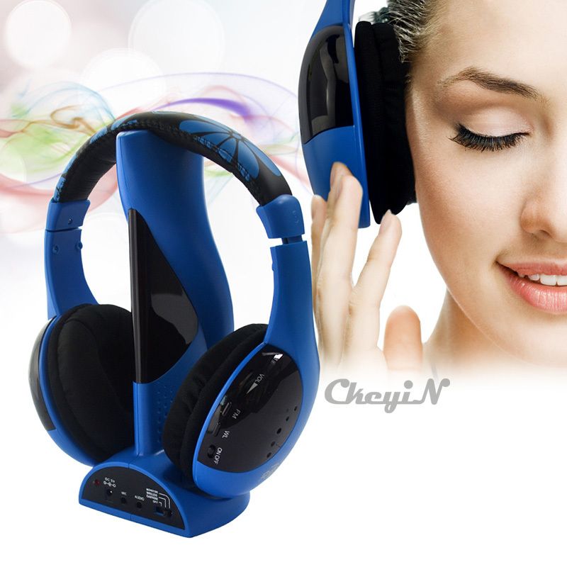 Handsfree Wireless Headphones Earphone ,Big Cordless Stereo Gaming ...