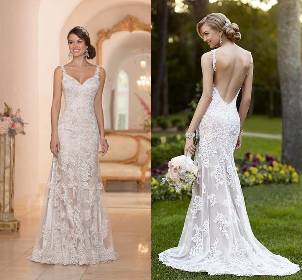 New York style wedding dress