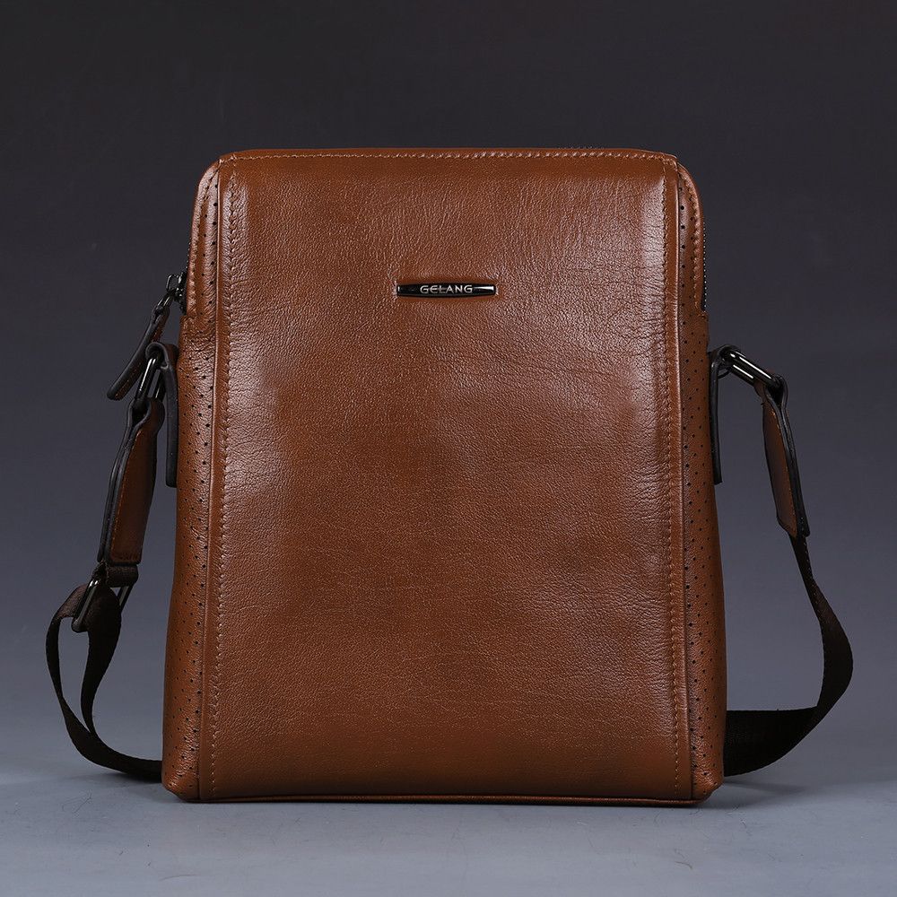 Genuine Leather Men Shoulder Bags Male Real Leather Business Bag
