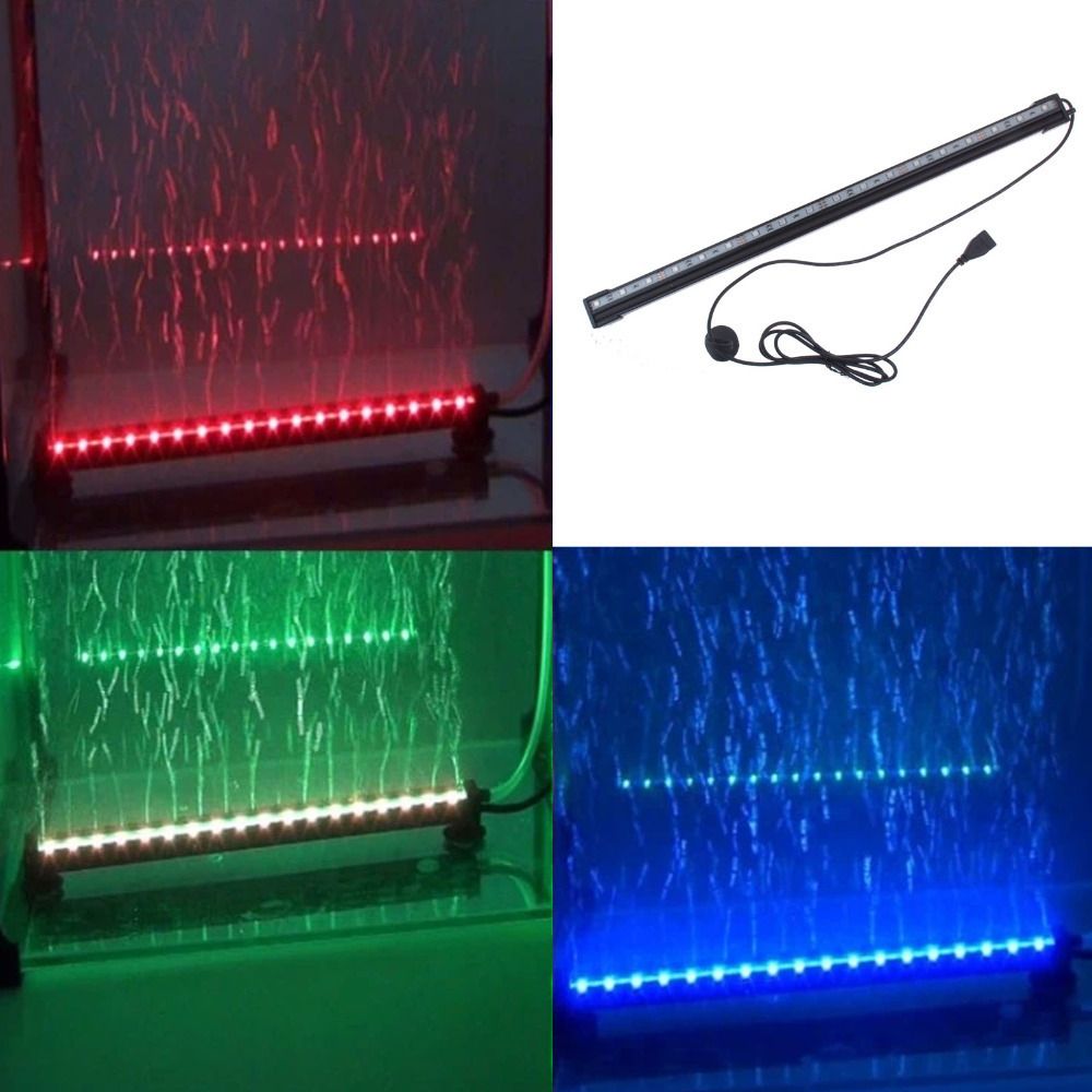 Ip68 Pool Light Piscine Underwater Rgb Led Ful Air Bubble Ip68 Pool Light Piscine Underwater Rgb Led Ful Air Bubble Aquarium Fish Tank Coral Lamp Tube Underwate 18