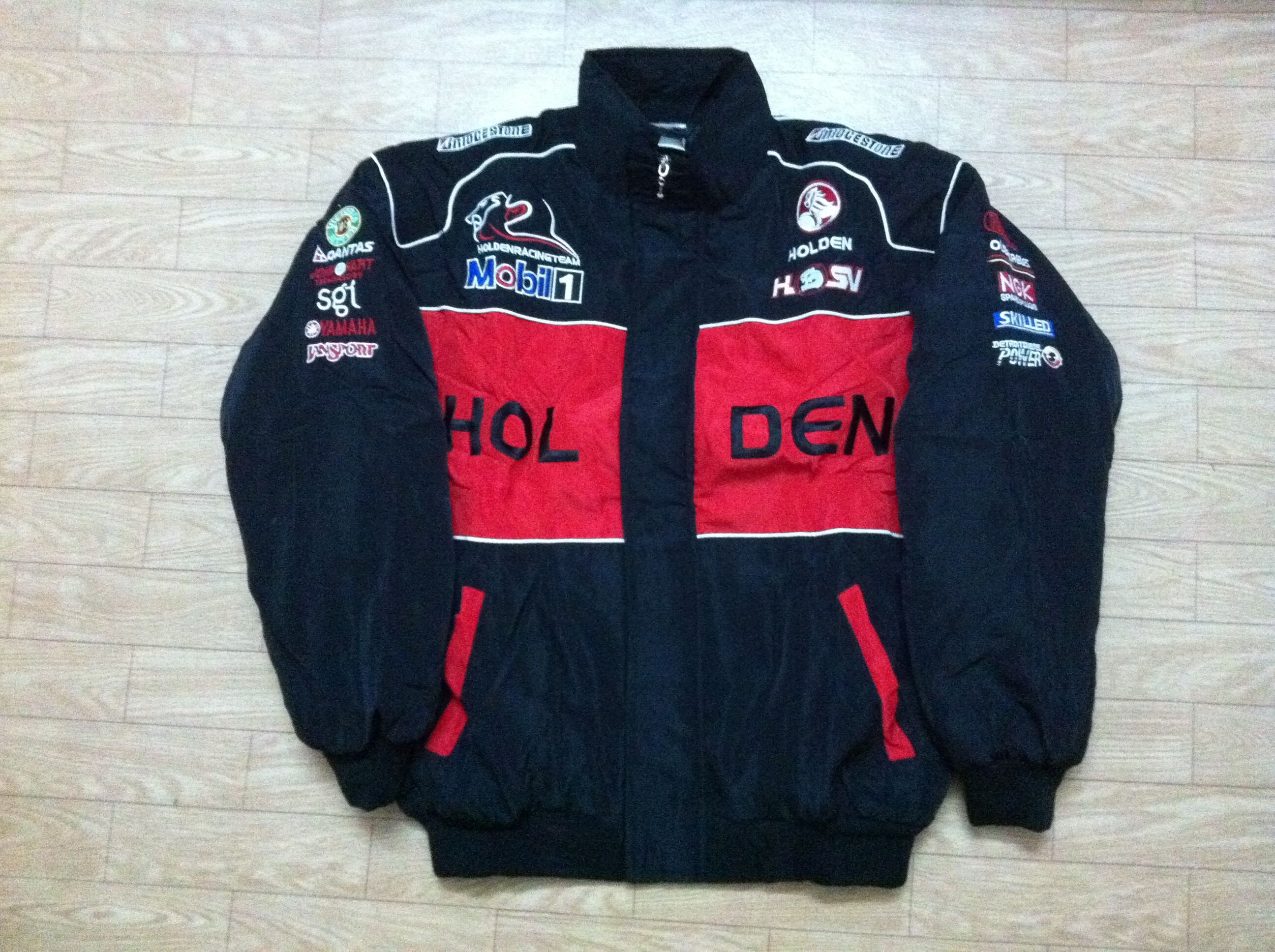 Embroidery LOGO F1 FIA NASCAR IndyCar Racing Cotton Jacket For Holden