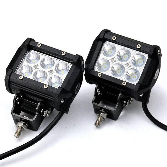 New Arrival 18W 6 CREE LED SUV Off Road Boat Headlight Spot Driving Fog