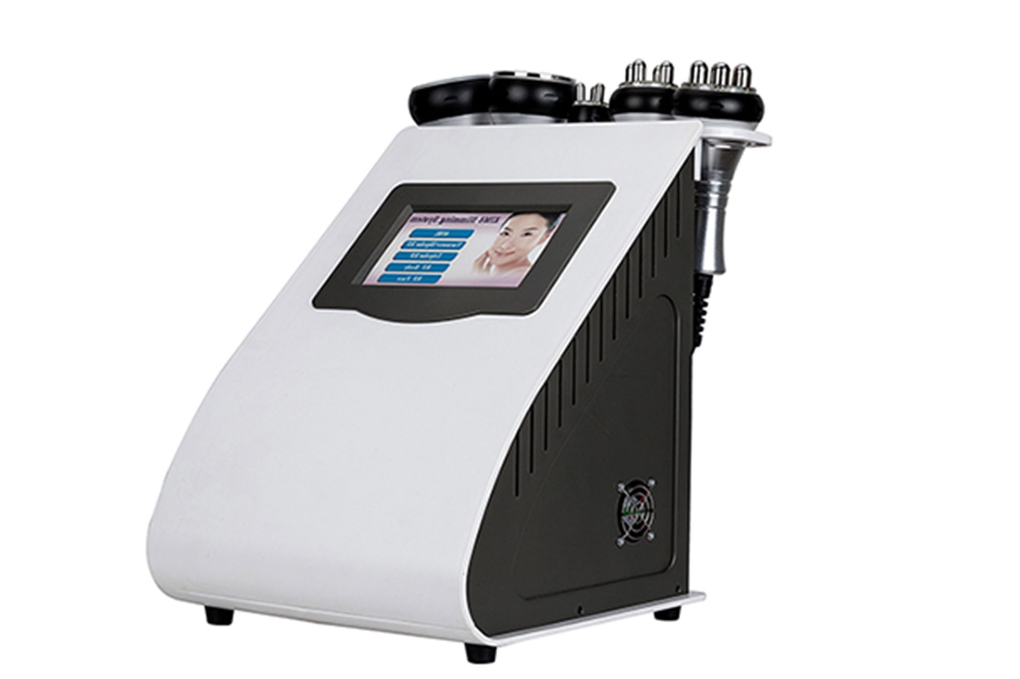 5in1 Ultrasonic Liposuction 40K Cavitation Vacuum Multipolar Bipolor RF Laser Slimming Radio