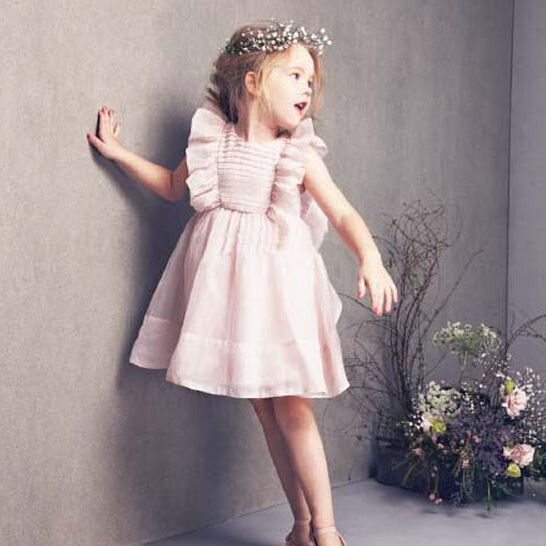 2018 Kid Girls Summer Organza Tutu Dresses Big Bow Frilled ...