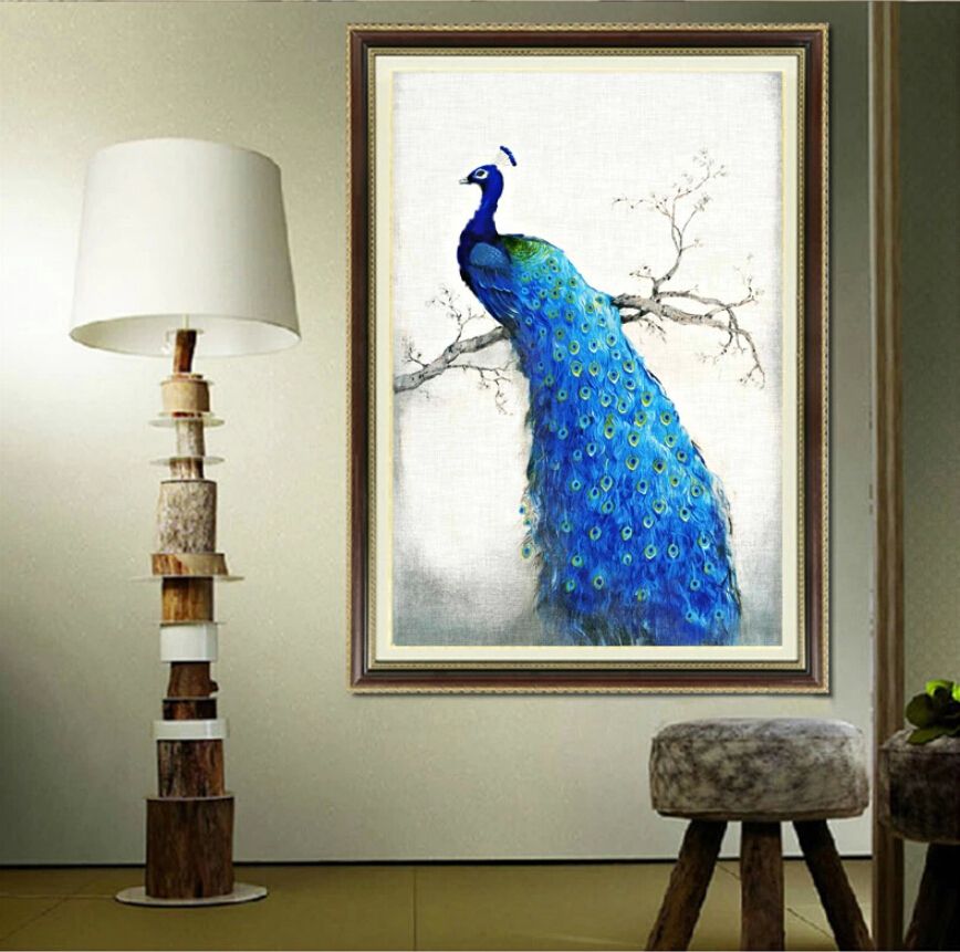 2018 Pretty Peacock Brightly 3d Oil Canvas Painting For Diy Diamond Wall Picture Living Room Decor From Garden1988 3269 2018 Pretty Peacock Brightly 3d Oil Canvas Painting For Diy Diamond Wall Picture Living Room Decor From Garden1988 3269