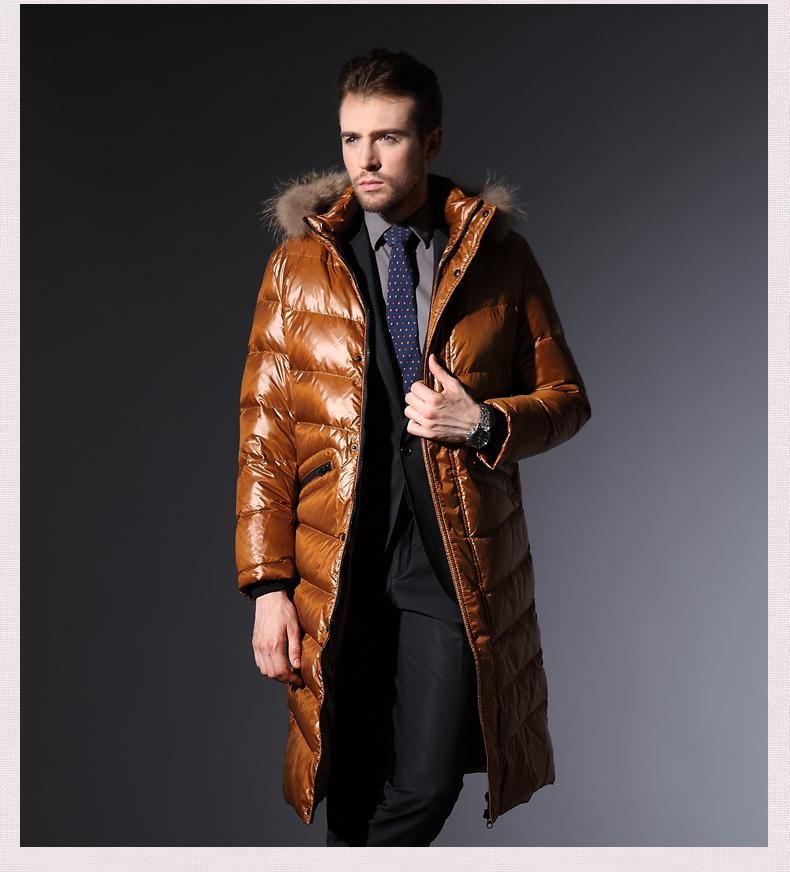 Extra Long Down Coat Han Coats