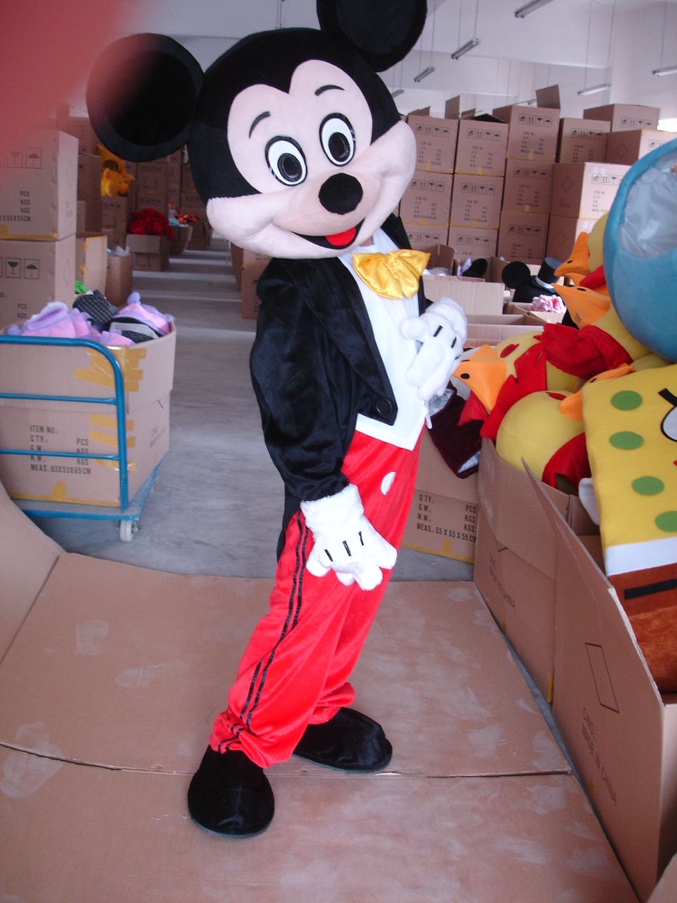 Mickey Mouse Mascot Costume Adult