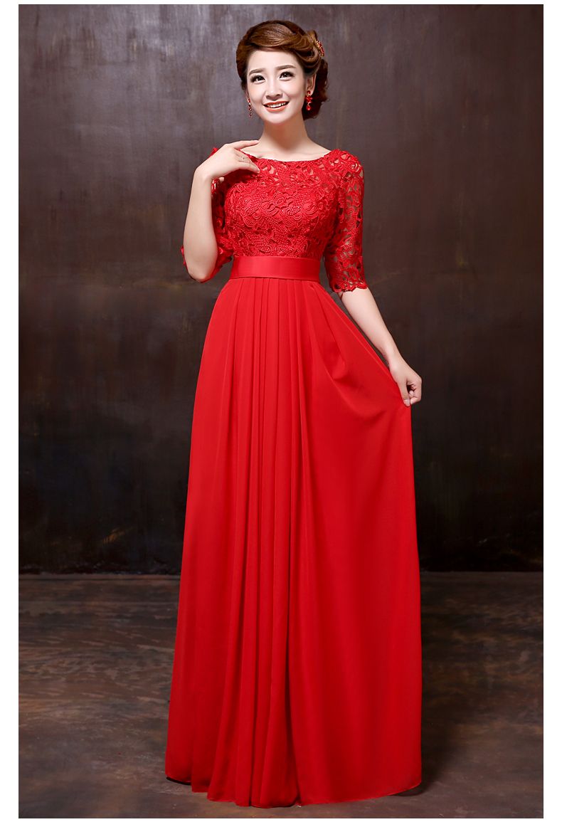 red long dresses for weddings