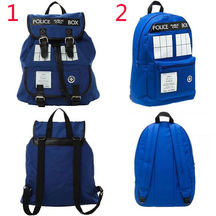 dr who tardis backpack