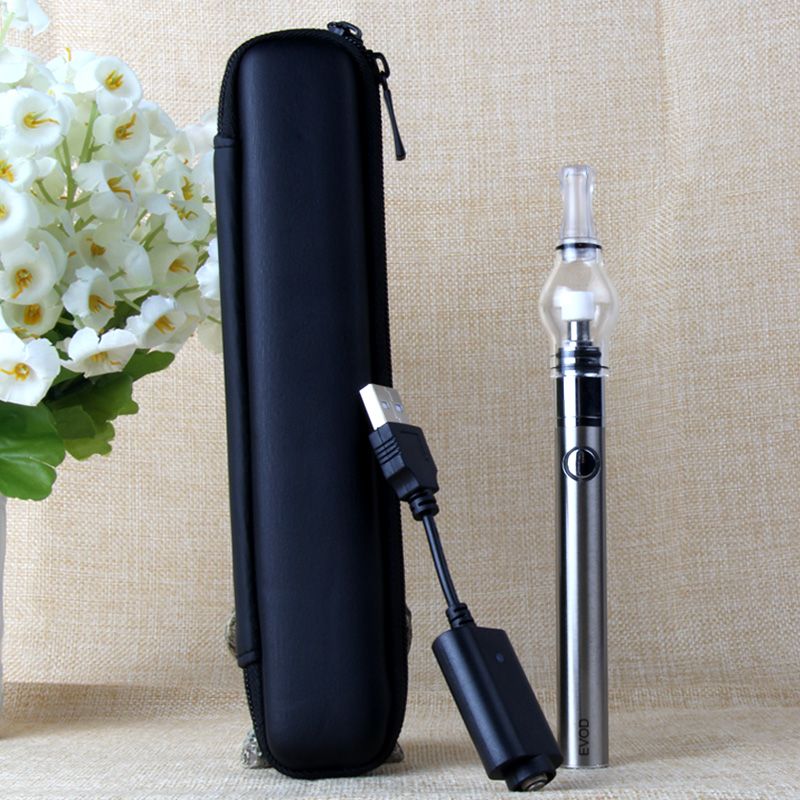 Vape Kit Evod Wax Dry Herb Glass Globe Atomizers Ecigs Kit Oil Ecig