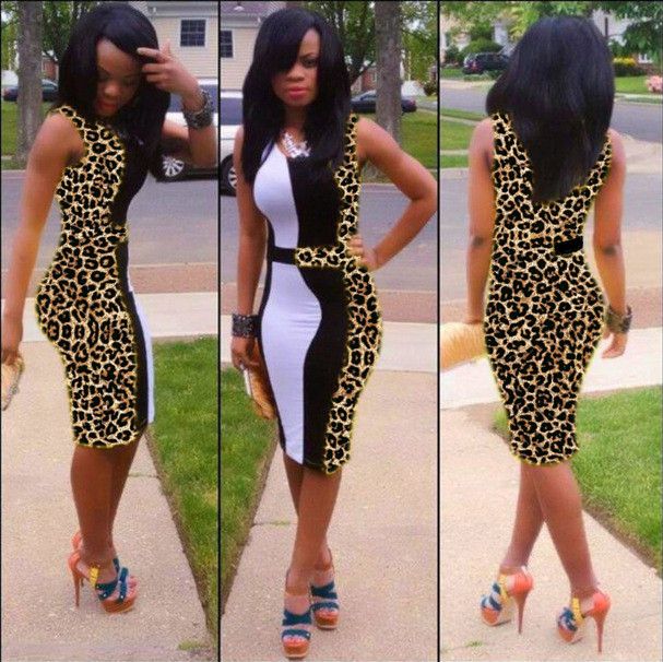 animal print african dresses