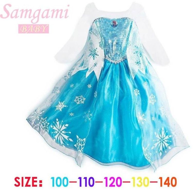 Compra Blue Frozen Princesa Vestidos Azul Elsa Vestidos Con Encaje Blanco  Wape Niñas Nueva Moda Frozen Vestidos Listo Acción Barato | Entrega Rápida  Y Calidad | Es.Dhgate