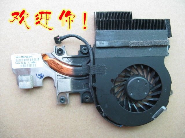 Original Laptop Fan With Heatsink For Hp 2540p Fan Heatsink I7 I5 I3 598788 001 598789 001