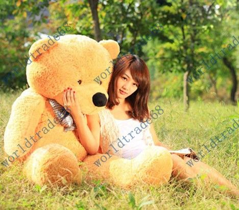 2018 life size teddy bears doll plush toys large giant big teddy cheap life size teddy bear