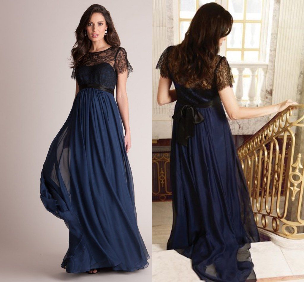 Black evening dress maternity Black evening dress maternity