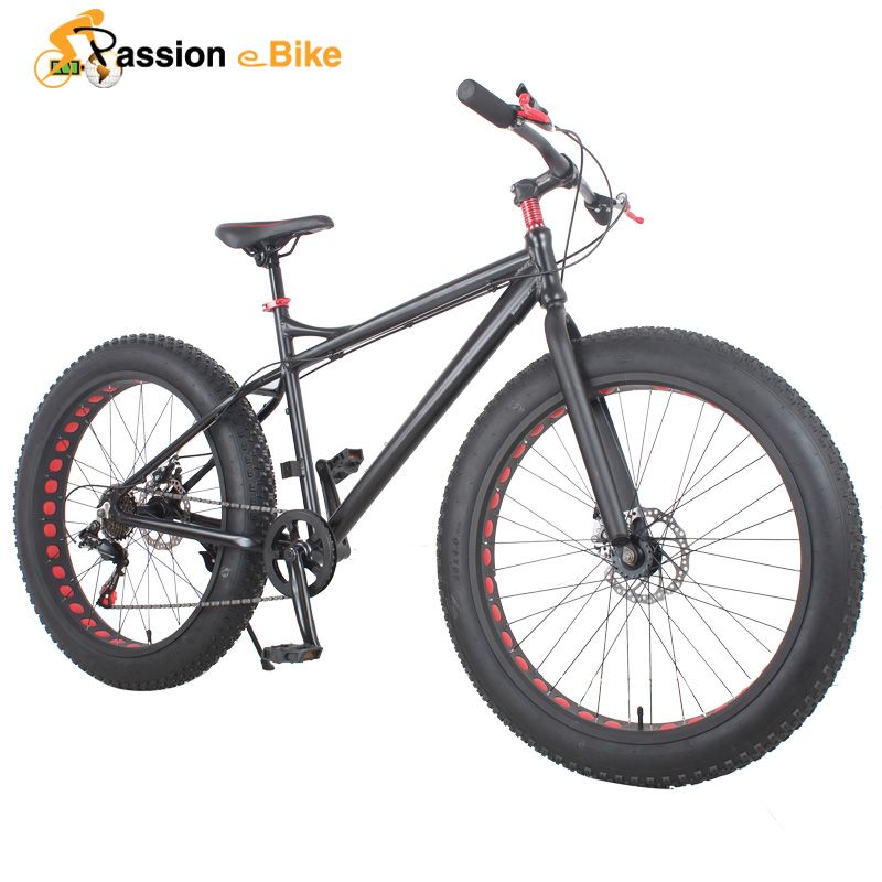 Passion Ebike Aluminium Frame 26*4.0 7 Speed Fat Tire Bicicleta