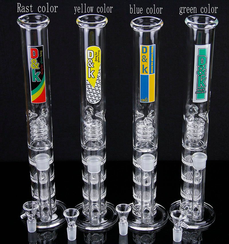 2021 Glass Bong Inline Percolator Double Cross Perc Jm Flow Sci Glass