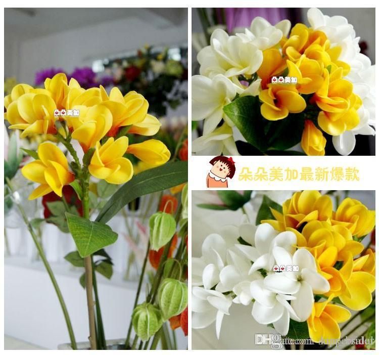 latex plumeria wedding bouquet Latex plumeria wedding bouquet