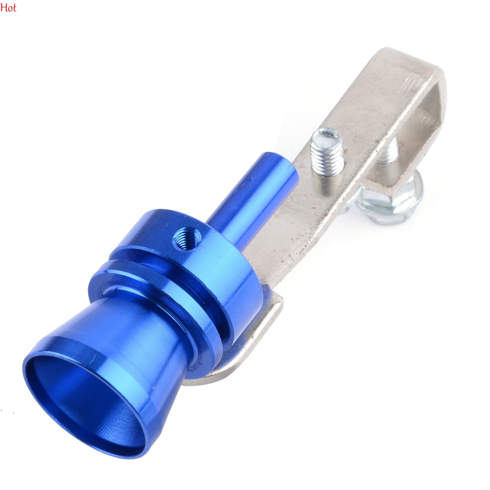 best blue silver fake turbo sound whistle muffler exhaust pipe blow how to size a turbo