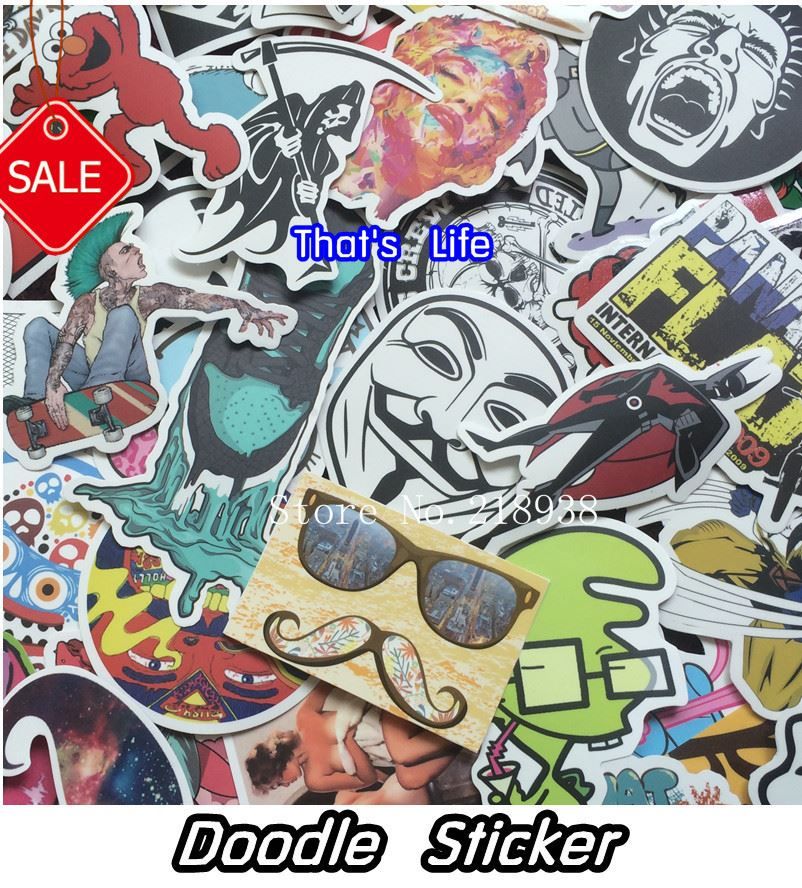 2019 New Style Vinyl Stickers For Car Sticker Decal Bicycle Laptop