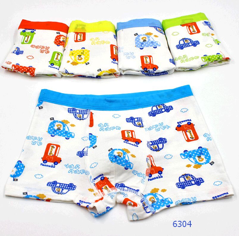 Online Cheap Cartoon Underwear Underpants 2015 Summer Boys Modal Fabric