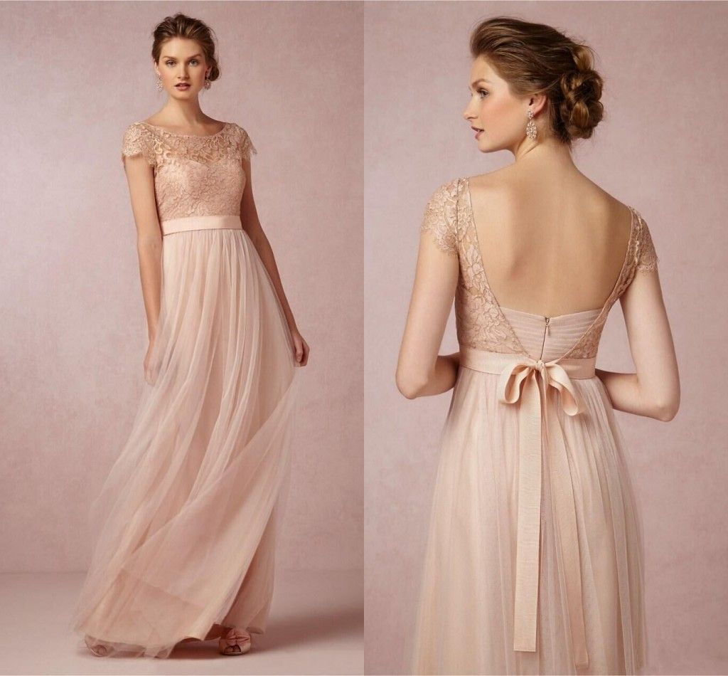Coral Pink Bridesmaid Dresses