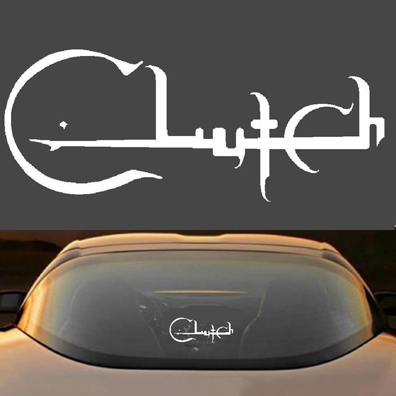 2019 Clutch Hard Rock Band Vinyl Decal Sticker Motorcycle SUVs Bumper