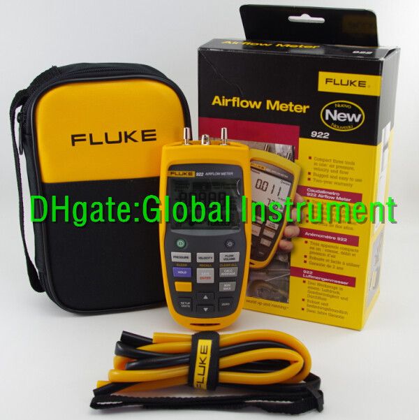 Fluke 922 HVAC Pressure Airflow Meter/Micromanometer Tester F922 FLUKE