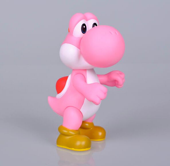 Acheter Pas Cher Mignon New Super Mario 5 Yoshi Rose Vert Rouge Jaune Bleu Figure Toy Super Qualite Dh Du 4 92 Fr Dhgate