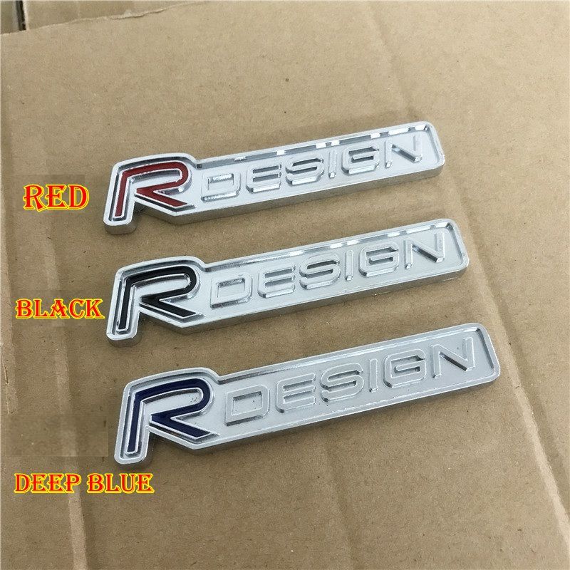 Seat R Chrome Car Badge Emblem
