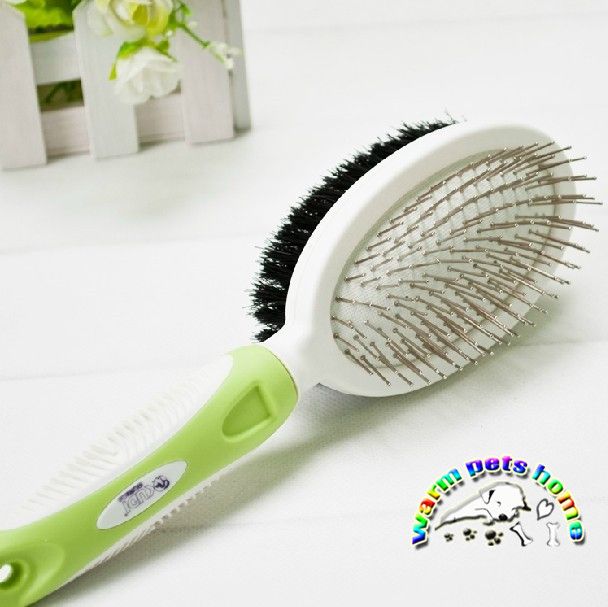 2019 Dog Grooming Brushes Green Wire Hair Brush Slicker Brush For Dogs