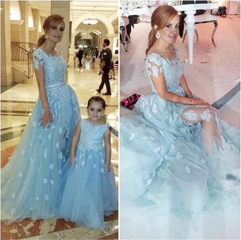 mother and daughter evening dresses