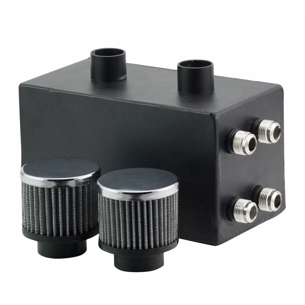 2019 Racing Baffled Oil Catch Can Breather Tank For Honda Civic Integra