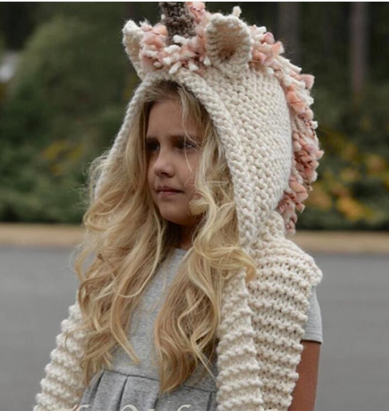 Acquistare Simpatici Cappelli Lavorati A Maglia Unicorno Con Sciarpa Set  Invernali Antivento Bambini Ragazzi Ragazze Caldi Cappelli Shapka Bambini  Berretti Cappellini Economico | Consegna Veloce E Qualità | It.Dhgate