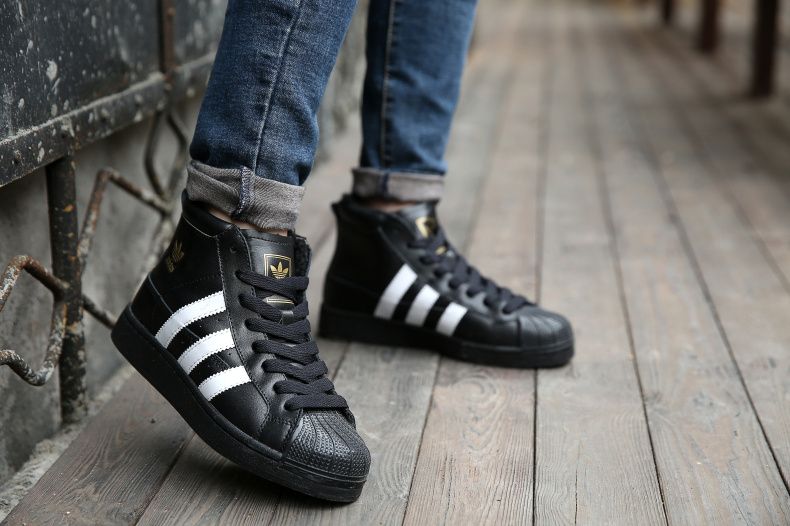 adidas superstar mens high top