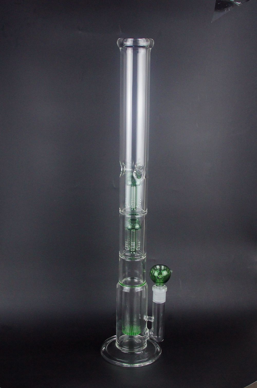 2021 High 60cm Glass Bong Top Import Color High Grade Glass Bongs