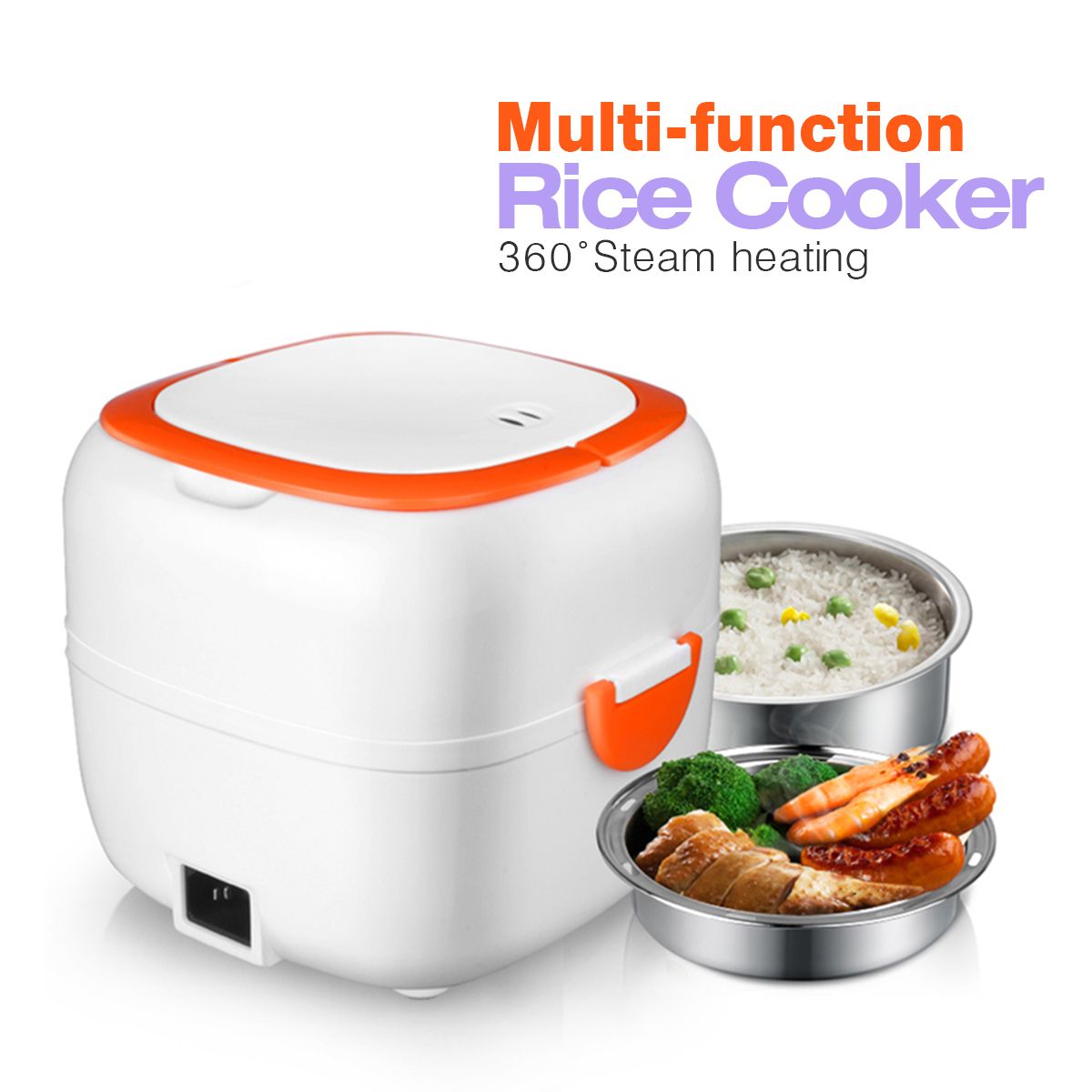 2020 Multi Functional Cooking Lunch Box Insulation Lunch Boxes Rice