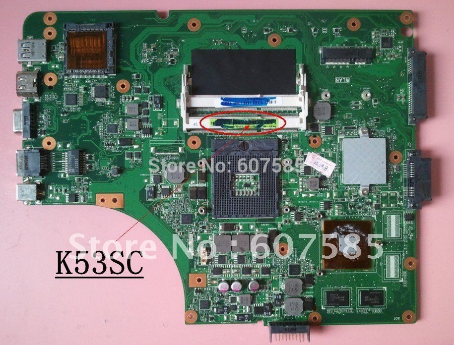 2019 Wholesale For ASUS K53SC K53SV Motherboard 100% 