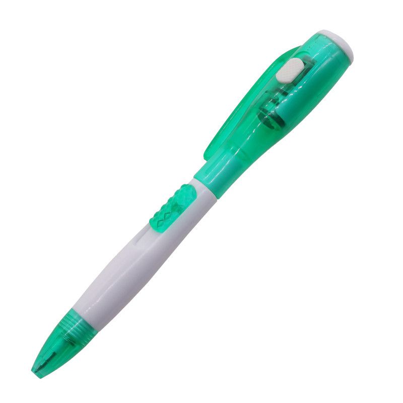 2 Stück Kugelschreiber Kreatives dekoratives einfaches LED-Stift-Briefpapier