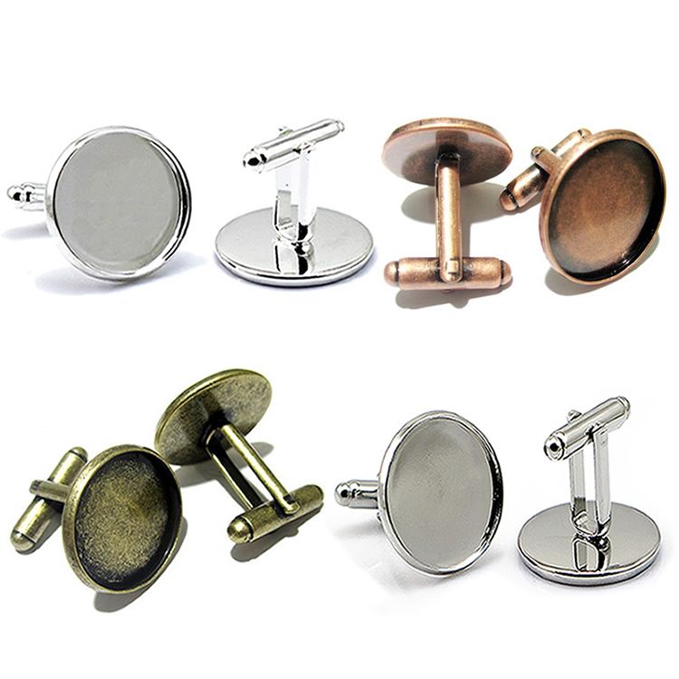 2021 Beadsnice Copper Cufflink Blanks Jewelry Making Design Cufflink