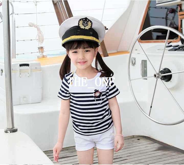 Костюм морячки Elawin (корсет, юбка, стринги, пилотка и чулки), сине-белый, L 0T-00011322 - Elawin - Ролевые эротические костюмы пиратки/морячки - Купить