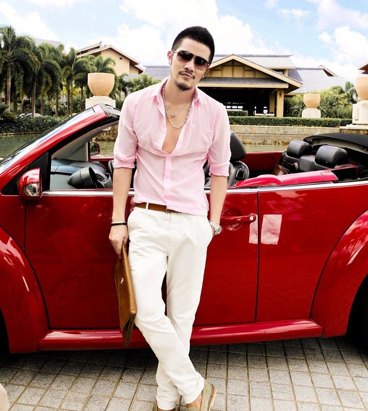 2015 Casual Linen Shirts New Arrival Summer Outdoor Shirt ...