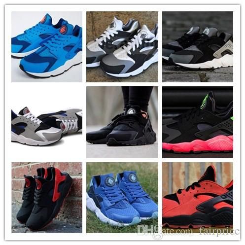 Wholesale Famous Trainers Air Huarache Free 2014 Huarache Classic Men'S Sports Running Shoes 